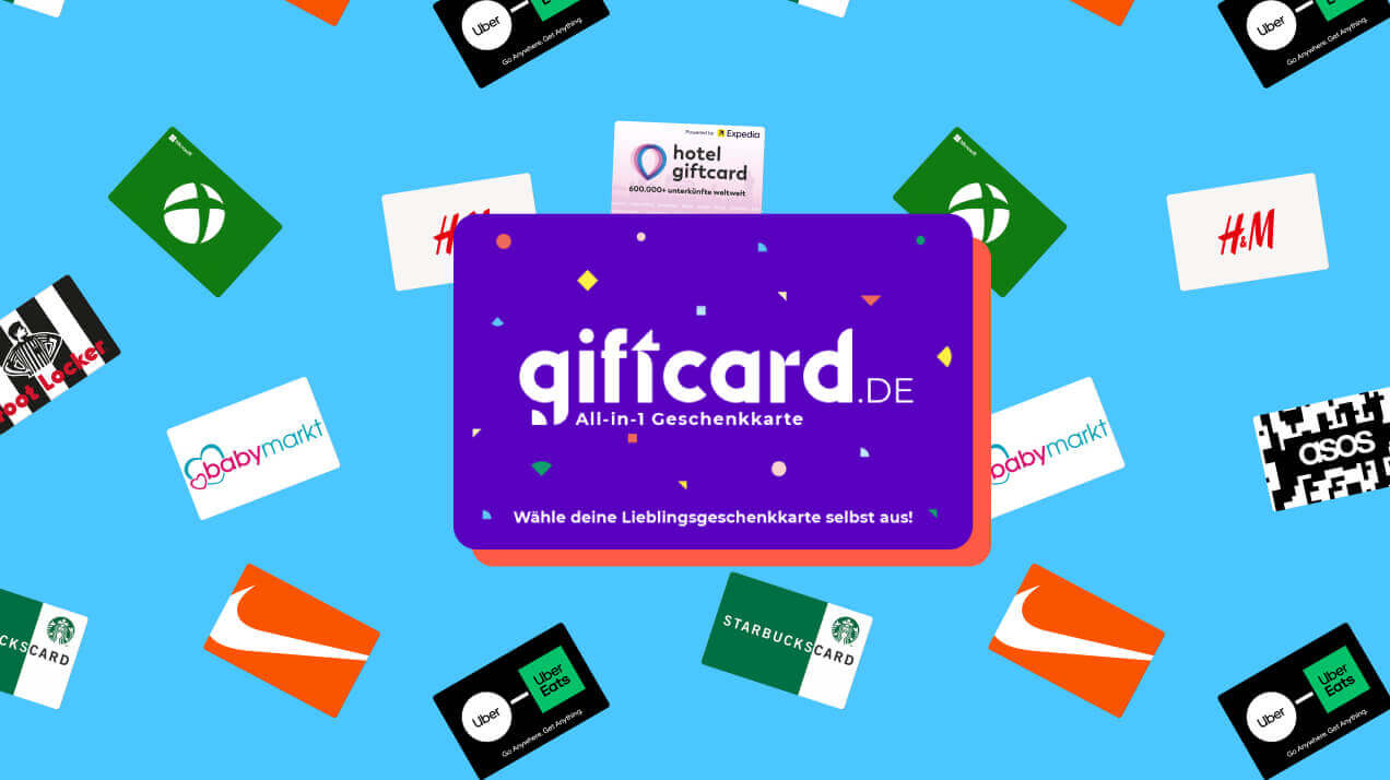 Die Top 10 der beliebtesten Gutscheine auf Giftcard.de