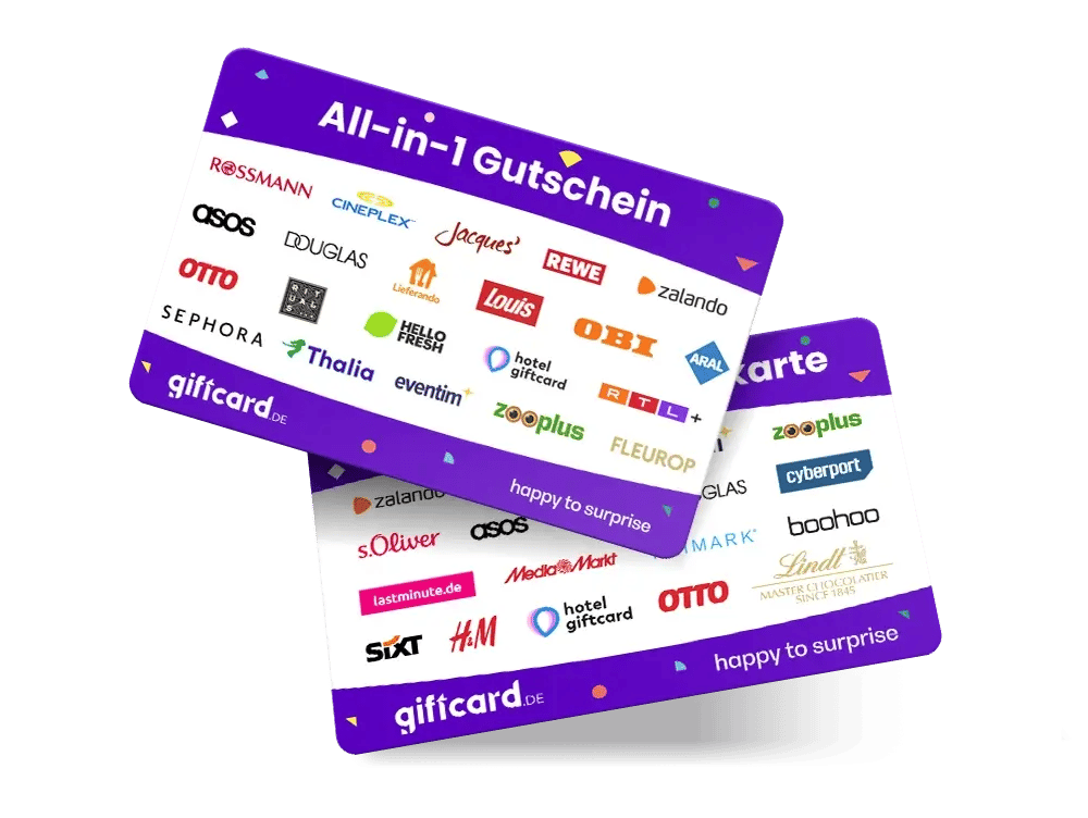 All-in-1 Geschenkkarte